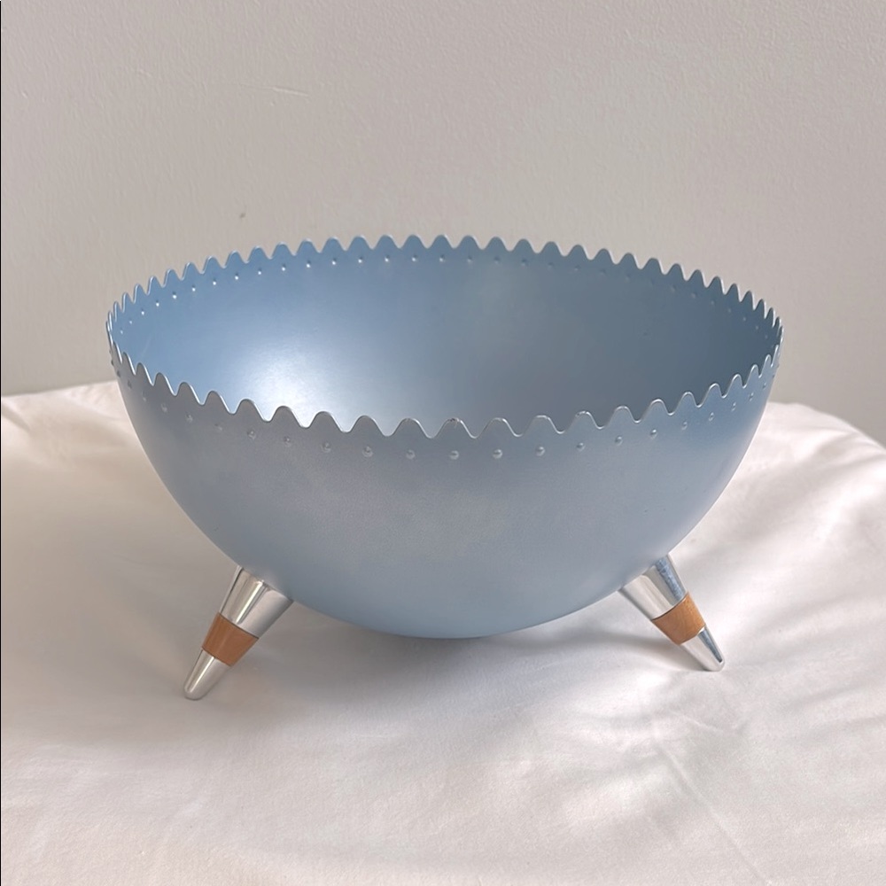 Alessi Chimu bowl tripod legs aluminum prototype vintage 1990s